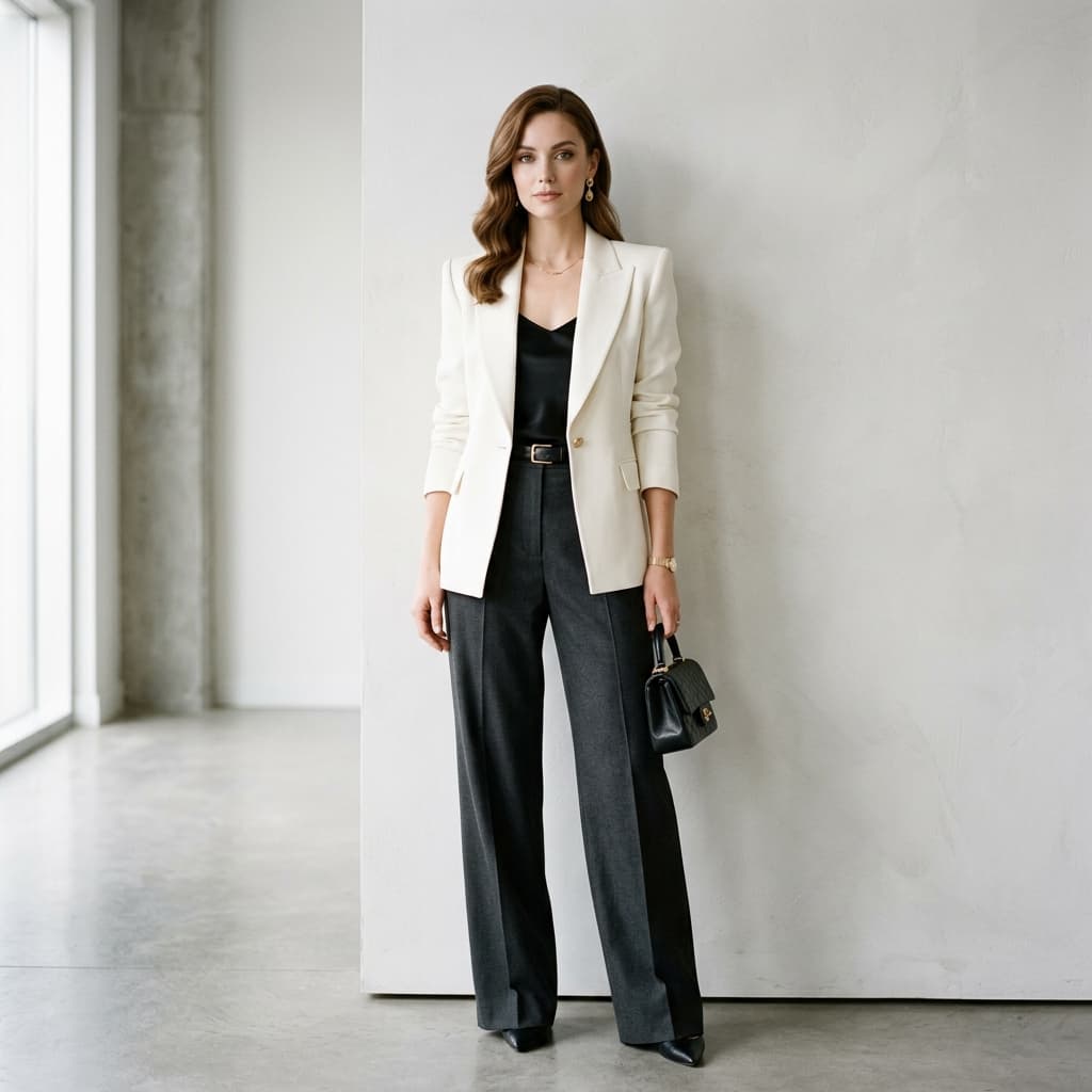 Minimalist fashion editorial